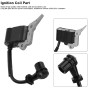 1PC Pièces de Bobine D'allumage de Tronçonneuse pour Tondeuse 2500 25CC Accessoires de Pièces de Rechange de Tronçonneuse pour O