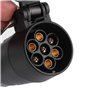 Aramox Fil de Prise de Remorque, Convertisseur de Lumière de Connecteur de Remorque USA 4 Broches à EUR 7 Broches Adaptateur Arr