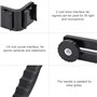 EBTOOLS pour - osmo Mobile Support de stabilisateur, Support de stabilisateur Portable en Forme de L avec Interface de Griffe Fr
