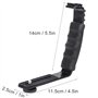 EBTOOLS pour - osmo Mobile Support de stabilisateur, Support de stabilisateur Portable en Forme de L avec Interface de Griffe Fr
