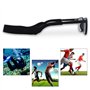 5PCS Cordon Lunettes Attache en néoprène Extensible, Réglable Chaîne Cordons à Lunettes de de Sport Porte-Lunettes Néoprène Anti