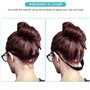 5PCS Cordon Lunettes Attache en néoprène Extensible, Réglable Chaîne Cordons à Lunettes de de Sport Porte-Lunettes Néoprène Anti
