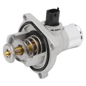 Attisfiera 71770832 Thermostat de liquide de refroidissement avec joint de boîtier 2 pôles avant gauche pour Cruze Orlando Astra