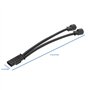 Konuooer Câble thermostatique adaptateur thermostat boîtier faisceau de câbles 12517646145 pour C3 Picasso C4 C5 Berlingo B9 DS3