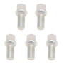 ZEALfix Boulons de goujons d'écrou de roue pour A3 A4 A6 TT Sk-da Fabia 0ctavia Superb, goujons de boulons de roue pour Golf Bor