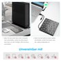 Lecteur CD/DVD Externe pour PC USB 3.0 Type-C Lecteur CD/DVD + RW Drive Portable Graveur de CD/DVD avec Port USB/SD/TF pour Wind