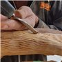 ARBORTECH Power Chisel 900s Outil de sculpture électrique pour bois 1000 W avec 7 burins à sculpter