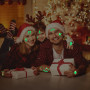 Tatouage de Noël pour Enfants, 10 feuilles Tatouage Temporaire et 10 feuilles Tatouage Lumineux, Parfait pour les fêtes de Noël,