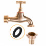 24 Rondelles de Tuyau Caoutchouc Bagues d'Étanchéité de Robinet Joint Torique Caoutchouc Rondelle de Tuyau de Douche, 1/2 Pouce,