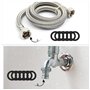 24 Rondelles de Tuyau Caoutchouc Bagues d'Étanchéité de Robinet Joint Torique Caoutchouc Rondelle de Tuyau de Douche, 1/2 Pouce,