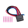 MangWany Câblage de résistance moteur de ventilateur avec connecteur Faisceau tressé Réparation 8200729298 pour Megane Clio Scen