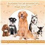 SANGFUN 2 Paquets De Sifflet Chien,Sifflet pour Chien à Haute Fréquence,Sifflet Ultrason Chien Anti Aboiement Livré avec Lanière