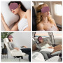 Masque de Nuit,Masque de Nuit 100% Occultant pour Hommes & Femmes 3D Cache Yeux pour Dormir Bloquer la Lumière Masque Sommeil 20