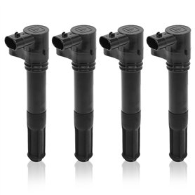 Anlseiod 46777288 4 bobines d'allumage pour FIAT 500 500c 500l Bravo Tipo Panda Doblo Ducato Grande Punto Idea