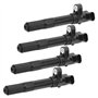 Anlseiod 46777288 4 bobines d'allumage pour FIAT 500 500c 500l Bravo Tipo Panda Doblo Ducato Grande Punto Idea, pour Lancia Musa