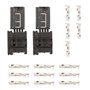 Anlseiod Connecteurs de Réparation de Feux Arrière Pour Peugeot 207 307 308 Pour Citroën C2 C3 C4 Prise Faisceau Feu Arrière Kit