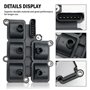 Anlseiod 071905106 Bobine d'allumage compatible avec Bora Golf Passat 2.3 Vr5 V5 Bobine d'allumage Remplace 0986221017 004010003