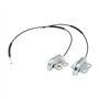 Arotzelox 1 Paire serrure de hayon coffre pour Koleos 2010-2013 905932234R 905939948R