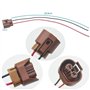 Arotzelox Connecteur Adaptateur de réparation de Douille d'ampoule de Phare HB4 9005 Compatible avec HIR2 pour RAV4 C-r-la RX300