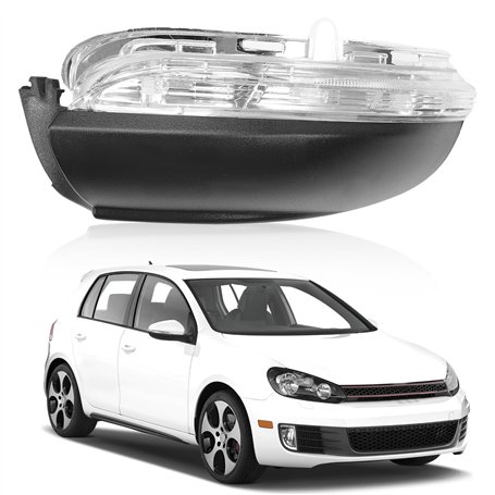 Konuooer Indicateurs de direction rétroviseur pour Golf 6 MK6/GTI / R20