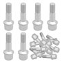 Anlseiod 20 x Boulons de Roue pour für A-Klasse W168 C-Klasse W202/W203 E-Klasse W124/ W210 CLK SL R129 SLK R171 Vaneo 414 1982-