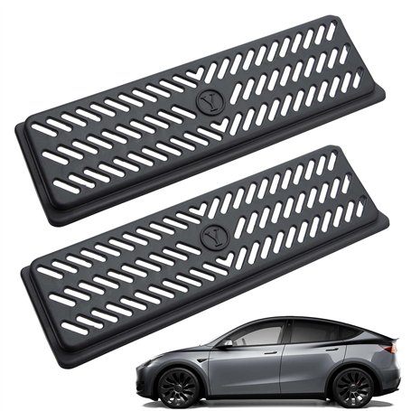 Konuooer 2 Pièces Model Y Grille Accessoires