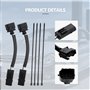 Konuooer A2711502733 2 connecteurs de réglage d'arbre à cames pour Classe C W203 W204 Classe E W211 W212 S203 S204 C208 C209 271