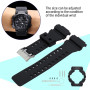 Candeon Bracelet de Montre Bracelet de Remplacement de Bracelet de Montre en Silicone avec boîtier de Montre Convient pour G Sho