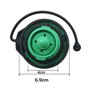 Kalunfex Couvercle de réservoir de voiture pour A4 S4 A5 Q5 RS4 8K0201550A 8K0201550F Couvercle de réservoir de carburant 8K0201