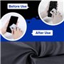 Chiffons Microfibre de Nettoyage pour Lunettes, 12Pcs Chiffon de Nettoyant Lunettes 30 * 30cm pour Lentilles, Lunettes, Ecrans, 