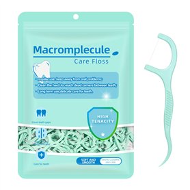 300 Pcs Fil Dentaires à la Menthe Porte