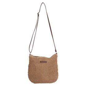 MLPKOI 1 Sac à Bandoulière en Paille pour Femme