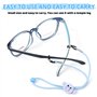 MLPKOI 12 Pièces Cordon Lunettes Enfant, Ajustable Chaîne Lunettes de Soleil, Cordons de Lunettes pour enfants, Cordon Lunettes 