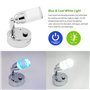 Dream Lighting Spot 12v LED pour Camping Car Caravane avec Chargeur USB Éclairage Intérieur Liseuse LED Bicolore Blanc Froid 600