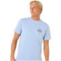 T-shirt à manches courtes homme Rip Curl Staple Tee Bleu