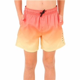 Maillot de bain enfant Rip Curl Fade Volley Rouge Multicouleur