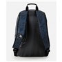 Rip Curl Sac à dos Evo 24L | Sac à dos scolaire CM1 CM2 et loisirs garçon | 30 x 46 x 17 cm | Polyester recyclé | Imprimé bleu m