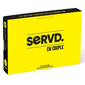 SERVD - en Couple - Le Jeu de Cartes hilarant pour Les Couples dans la Vraie Vie