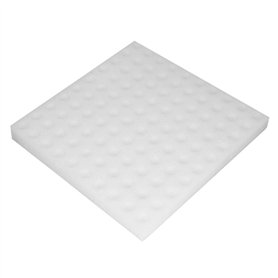 Éponge Hydroponique - 100 Pièces pour Plantation dans Un Outil de Jardinage à Effet de Serre - Semis pour la Culture de Petits B