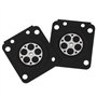 Kuuleyn Joint de Membrane de carburateur, 10 pièces/Ensemble pièces de carburateur tronçonneuse Ensemble de Joint de Membrane de