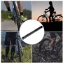 VGEBY Essieu de Fourche Avant de vélo, Tube de moyeu Avant de Roue de vélo VTT Avant axe traversant Arbre Boost adapté pour Rock
