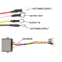 IDWT Télécommande sans Fil de remorque à Benne basculante, kit de télécommande de treuil de télécommande d'indicateur visuel pou
