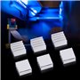 Heatsink, Chip Heat Sink, Adhesive Aluminum Chip Heat Sinks Fast Heat Dissipation for 3D Printer A4988 (10 Pack)