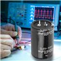Condensateur audio, 4 pièces 450V 470uF Condensateurs Électrolytiques Aluminium Condensateur pour Store, Condensateur électroniq