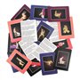 AJOHBM Jeu de 50 Cartes Jouets de Divertissement pour Couple Jeu de Chambre Jeux de société pour Cartes de Accessoires -Y3D25W