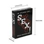 AJOHBM Cartes de ChambreCadeaux Cadeau avec Jeu de 50 Cartes pour Couples pour Homme ou Femme Accessoires de jeu-YD606