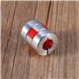 couplage d'arbre de prune Flexible de 8 mm x 12 mm coupleur d'encodeur de moteur pas à pas CNC pour imprim