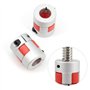 Accouplement d'arbre, couplage d'arbre de prune Flexible de 8 mm x 12 mm coupleur d'encodeur de moteur pas à pas CNC pour imprim