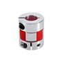 Accouplement d'arbre, couplage d'arbre de prune Flexible de 8 mm x 12 mm coupleur d'encodeur de moteur pas à pas CNC pour imprim