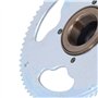 Pignon de Roue Libre de vélo, pédalier 25H 80 Dents, Accessoire de connecteur de vélo pour la Modification de vélos électriques